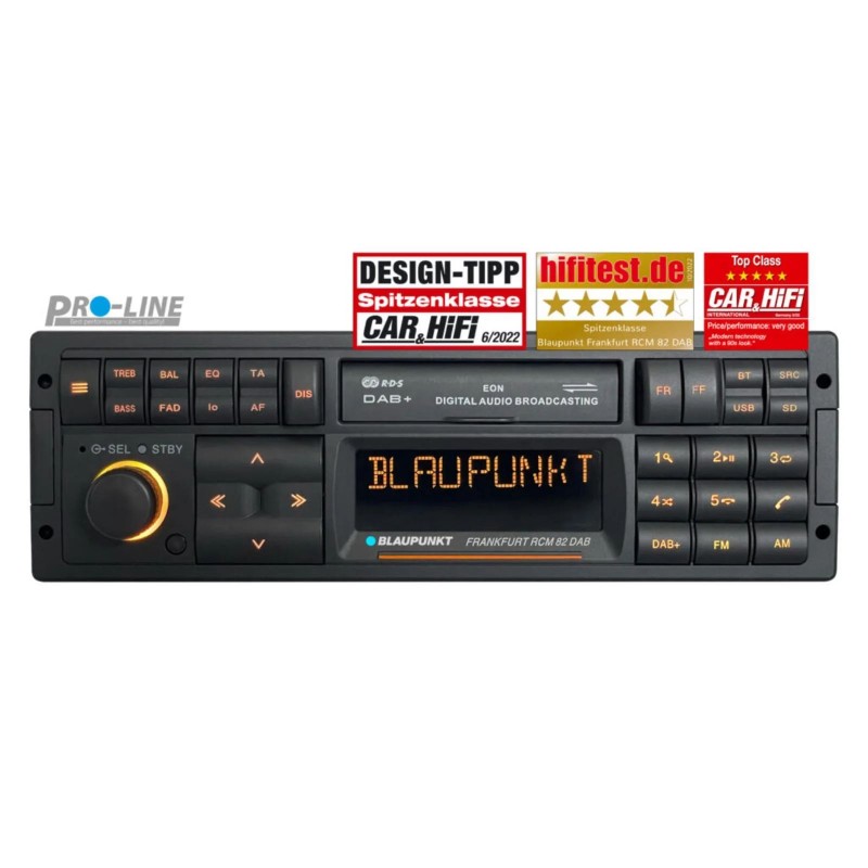 Blaupunkt Frankfurt RCM 82 DAB Retro Classic Car Stereo Bluetooth USB
